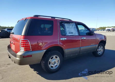 2002 Mercury Mountaineer из США, поврежденный, VIN 4M2ZU86E42UJ26378